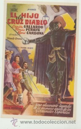 Kino: El Hijo de Cruz diablo. Sencillo de Cifesa.