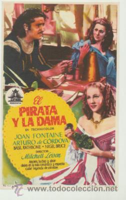 Kino: El Pirata y la Dama. Sencillo de Cifesa.  .  &iexcl;IMPECABLE!