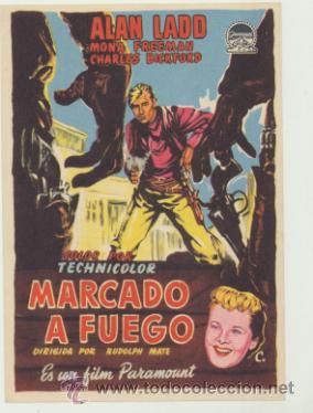 Cine: Marcado a fuego. Sencillo de Paramount. - Foto 1