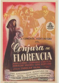Kino: Conjura en Florencia. Sencillo de Cifesa.  &iexcl;IMPECABLE1