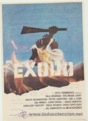 Cine: Exodo. Sencillo. Teatro Regio - Yecla  &iexcl;IMPECABLE! - Foto 1