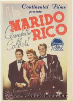 Cine: Un marido rico. Doble de Paramount.  &iexcl;IMPECABLE! - Foto 1