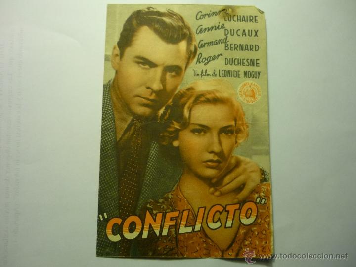 Cine: PROGRAMA DOBLE CONFLICTO .-CORINNE LUCHAIRE- - Foto 1