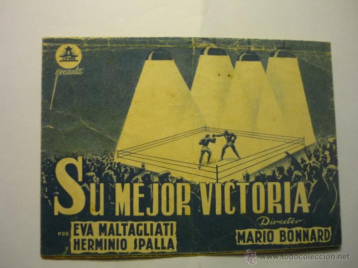 Cine: PROGRAMA DOBLE SU  MEJOR VICTORIA.- - Foto 1