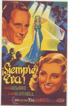 Cine: Siempre Eva. Doble de Capitolio. CINE MARI - Le&oacute;n 1944. &iexcl;IMPECABLE! - Foto 1