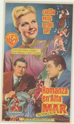 Cine: Romanza en Alta Mar. Sencillo de WB   . - Foto 1
