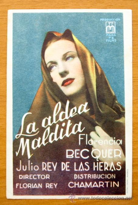 Cine: La aldea maldita - Julio Rey De las Heras, Fl&oacute;rencia Becquer