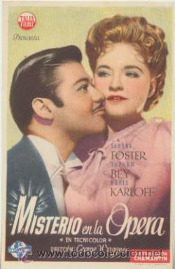 Cine: Misterio en la Opera. Sencillo de Chamart&iacute;n. - Foto 1