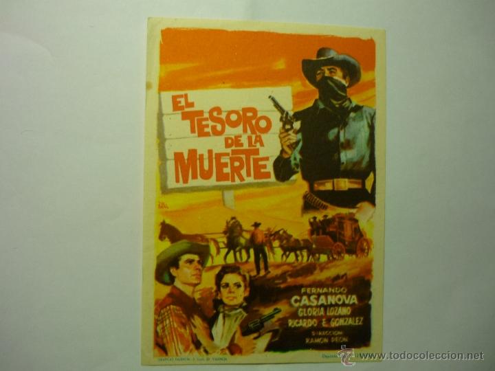 Cine: programa el tesoro de la muerte.--fernando casanova - Foto 1