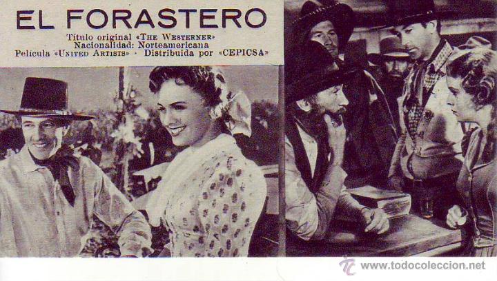 Cine: el forastero  ficha n&ordm;179 - Foto 1
