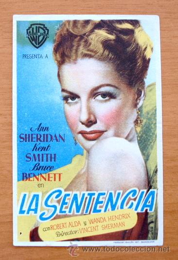 Cine: La Sentencia - Ann Sheridan, Kent Smith - Foto 1