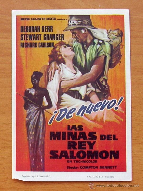 Kino: Las minas del Rey Salom&oacute;n - Stewart Granger, Deborah Kerr
