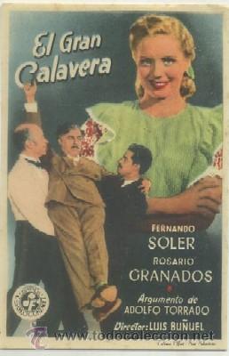 Cine: PROGRAMA DE CINE: EL GRAN CALAVERA PC-2971 ,42 - Foto 1