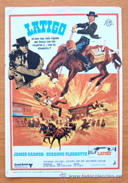 Cine: Latigo - James Garner, Suzanne Pleshette - Foto 1