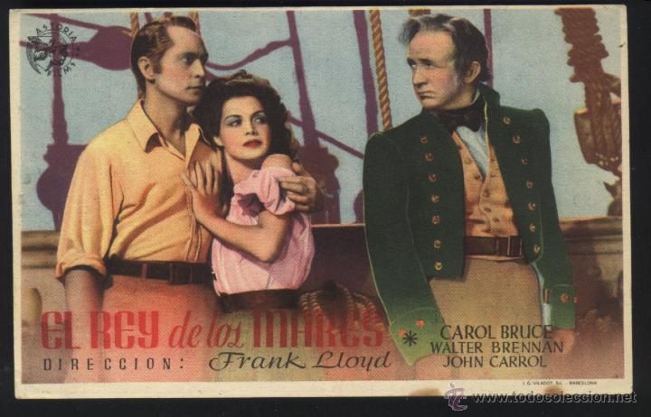  Flyers Publicitaires de films Anciens: Q-05057- EL REY DE LOS MARES (This Woman Is Mine) Franchot Tone - John Carroll - Walter Brennan