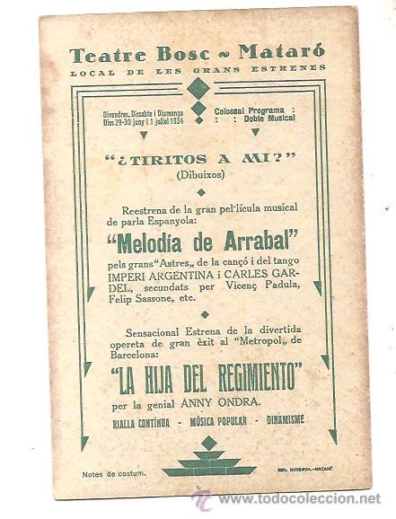 Cine: PROGRAMA LA HIJA DEL REGIMIENTO &ndash; TEATRE BOSC - Foto 2