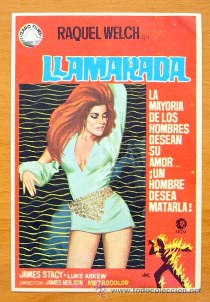 Cine: LLamarada - Raquel Welch, James Stacy - Foto 1