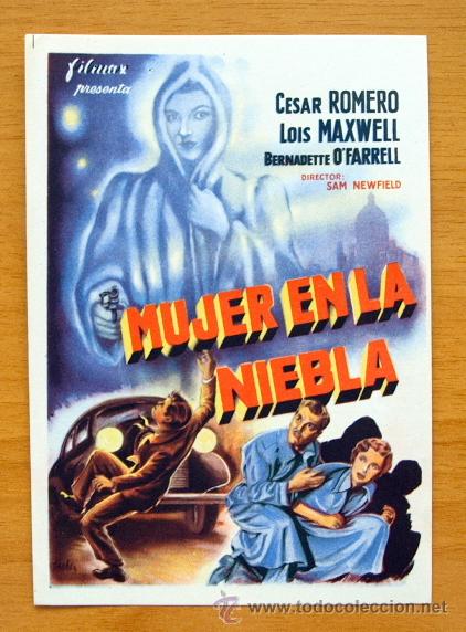 Cine: Mujer en la niebla - Cesar Romero, Lois Maxwell - Foto 1
