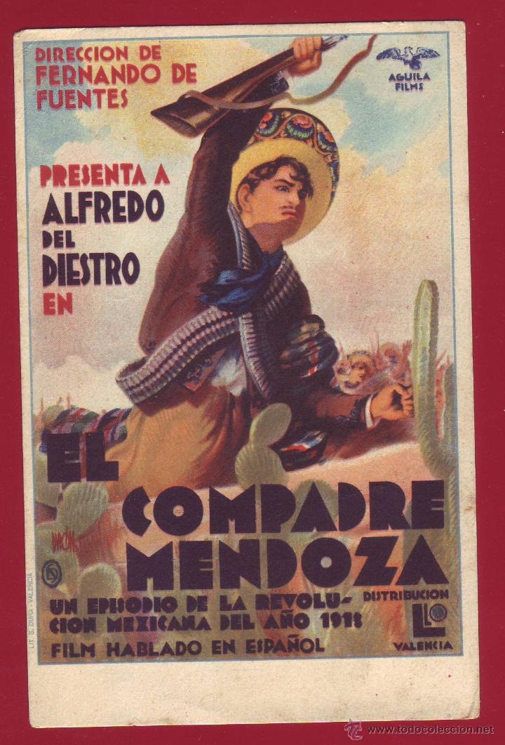 Cine: PROGRAMA DE MANO - COMPADRE MENDOZA - Foto 1