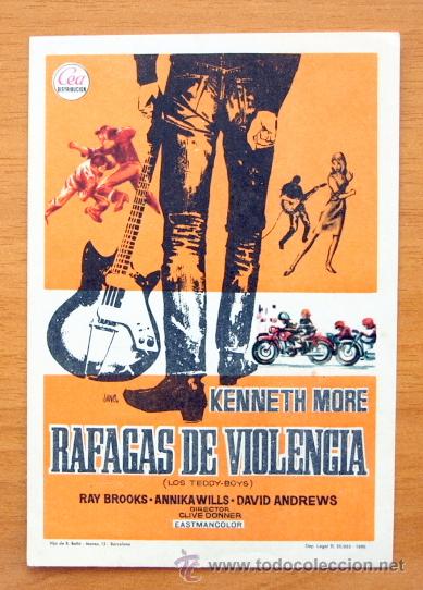 Cine: R&aacute;fagas de violencia - Los Teddy Boys - Kenneth More - Foto 1