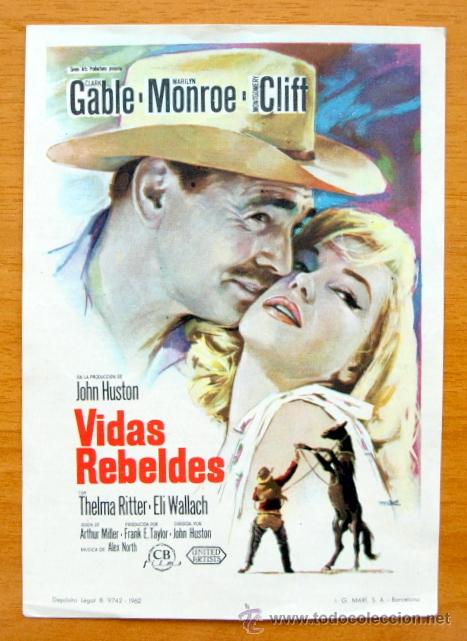 Cine: Vidas rebeldes - Clark Gable, Marilyn Monroe y Montgomery Clitt, Thelma Ritter