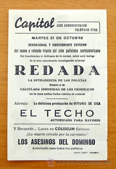 Cine: Redada - Jack Webb, Ben Alexander - con publicidad - Foto 2