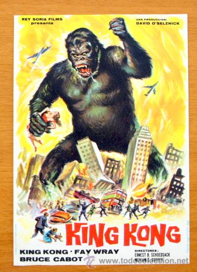 Cine: King Kong - Far Wray, Bruce Cabot