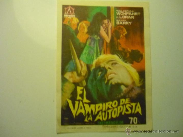 Cine: programa el vampiro de la autopista.-- - Foto 1