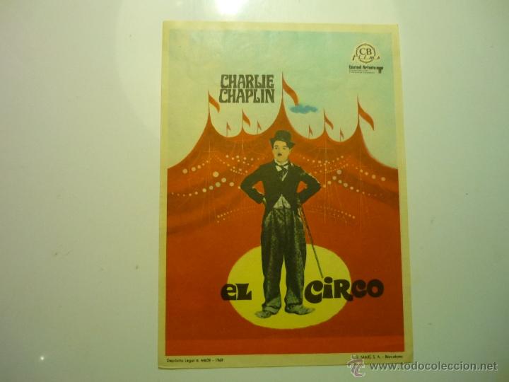 Cine: programa el CIRCO .-charles chaplin - Foto 1