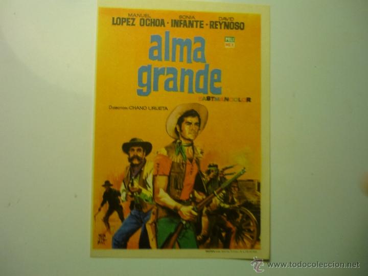 Cine: PROGRAMA ALM GRANDE.--MANUEL LOPEZ OCHOA - Foto 1