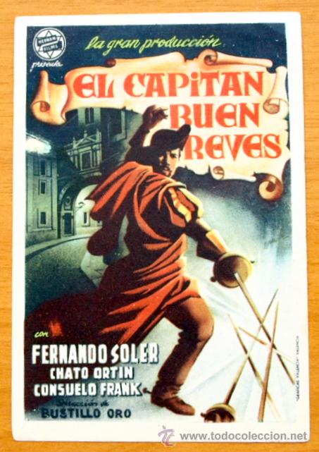 Cinema: El capit&aacute;n Buen Rev&eacute;s - Fernando Soler, Chato Ortin - Distribuidora Hern&aacute;n Films