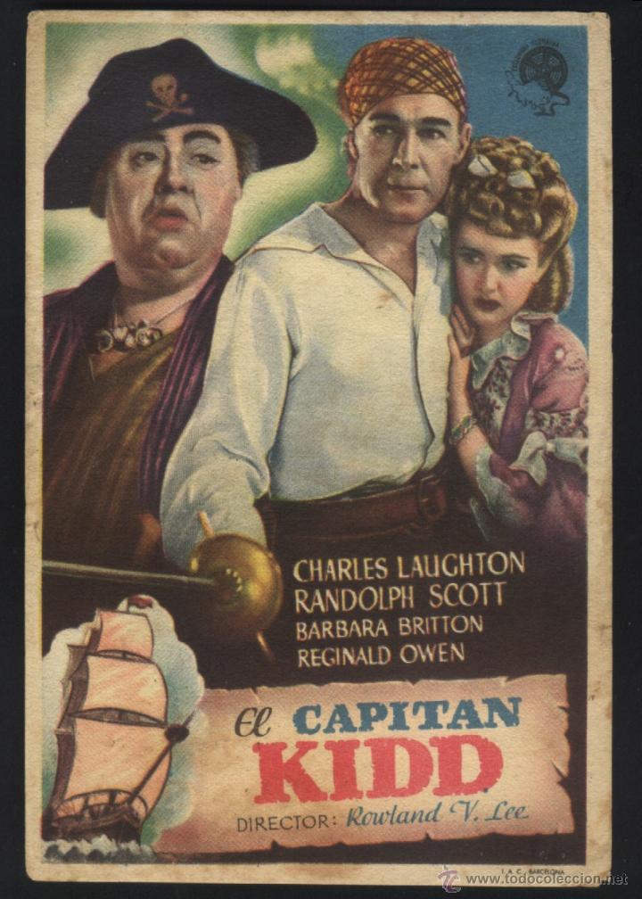 Kino: Q-00652- El Capitan Kidd (Captain Kidd) Charles Laughton - Randolph Scott - Barbara Britton