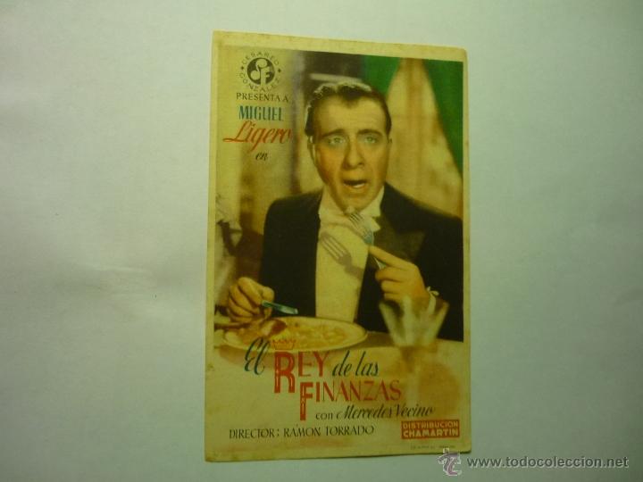 Cine: PROGRAMA EL REY DE LAS FINANZAS,. MIGUEL LIGERO.- - Foto 1