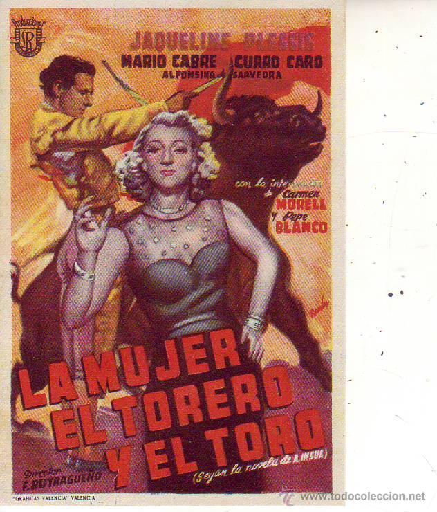 Cine: la mujer el torero y el toro - Foto 1