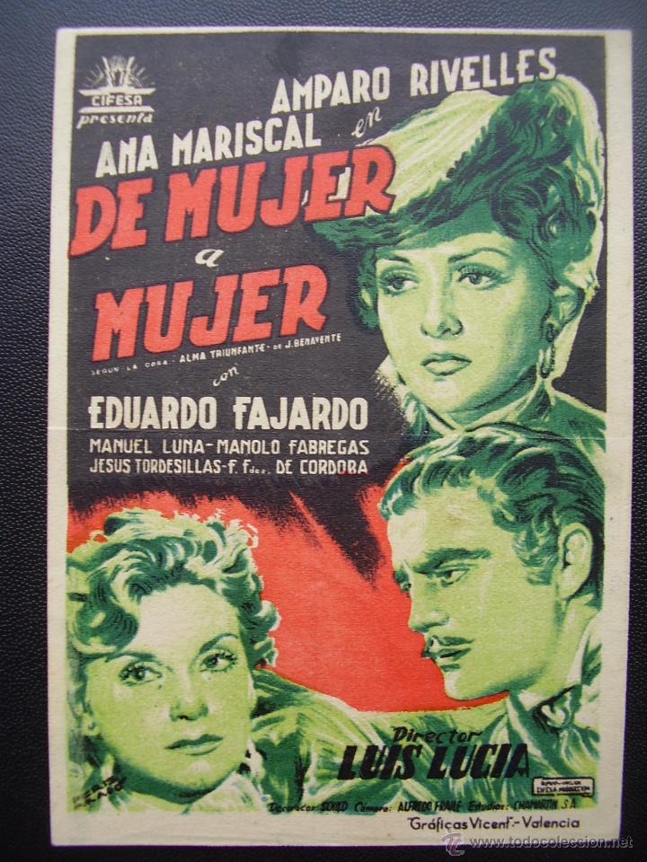 Cine: DE MUJER A MUJER, AMPARO RIVELLES, ANA MARISCAL - Foto 1