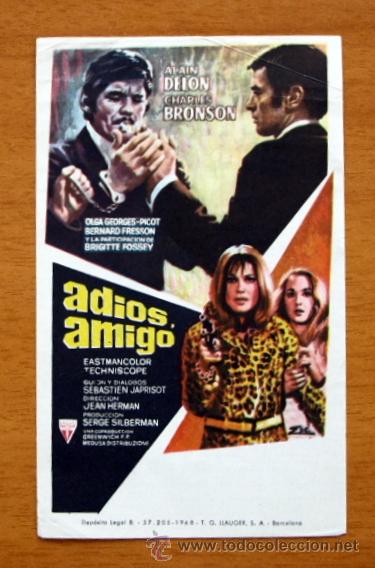 Cine: Adios, amigo - Alain Delon, Charles Bronson - Foto 1