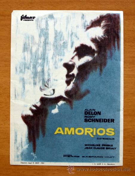 Cine: Amorios - Alain Delon, Romy Schneider - Foto 1