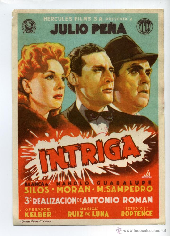 Cine: INTRIGA, con Julio Pe&ntilde;a. - Foto 1