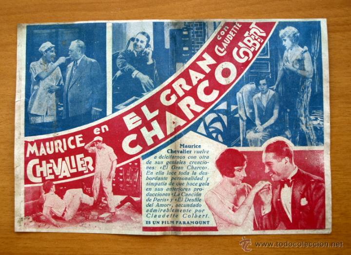 Cine: El gran charco - Maurice Chavalier, Claudette Colbert - Foto 2