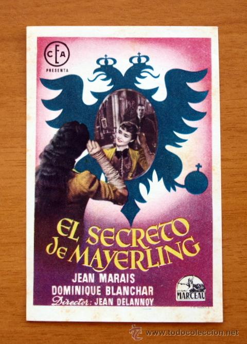 Kino: El secreto de Mayerling - Jean Marais, Dominique Blanchar