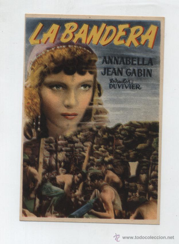 Cine: La Bandera. Programa Sencillo. Jean Gavin. - Foto 1