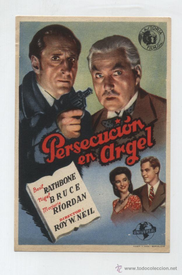 Cine: persecuci&oacute;n en Argel. Sencillo de Astoria Films. - Foto 1