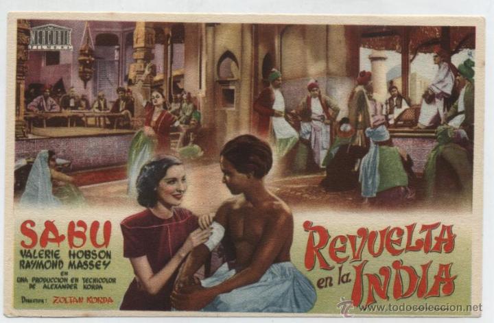 Cine: Revuelta en la india. Sencillo de Mercurio. - Foto 1
