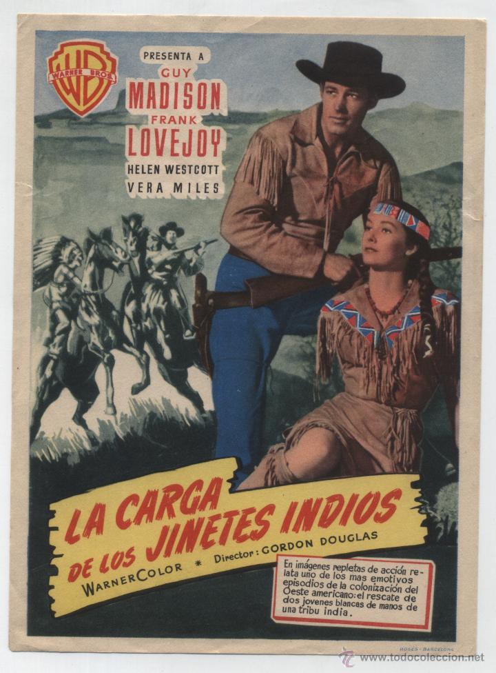 Cine: La Carga de los Jinetes Indios. Sencillo de WB. - Foto 1