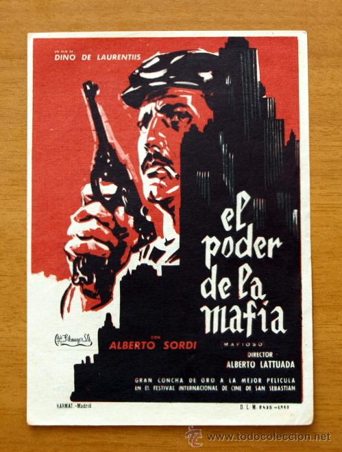 Cine: El poder de la Maf&iacute;a - Alberto Sordi - Con publicidad - Foto 1