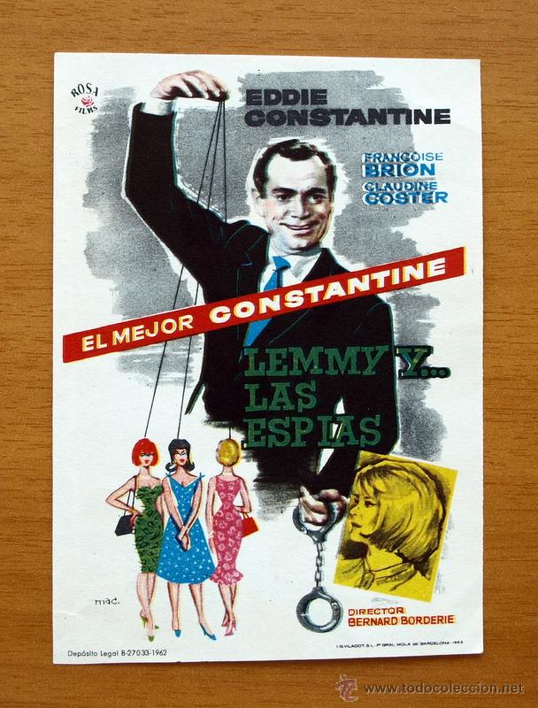 Cine: Lemmy y... las espias - Eddie Constantine - Foto 1