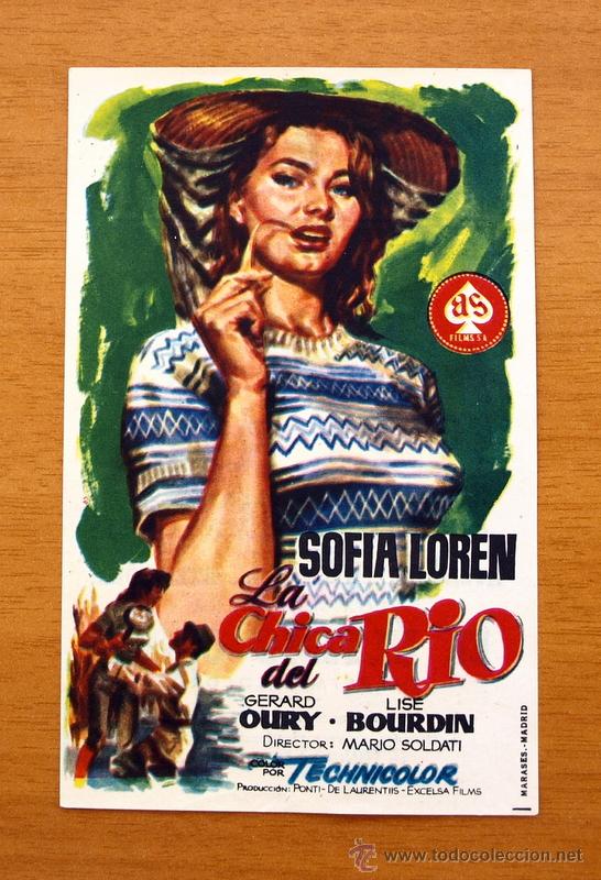 Cine: La chica del rio - Sofia Loren, Gerard Oury - Con publicidad