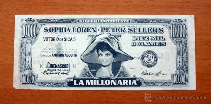 Cine: La Millonaria - Sofia Loren, Peter Sellers - Con publicidad