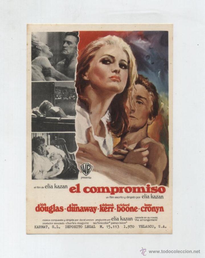  Flyers Publicitaires de films Anciens: El Compromiso. Sencillo de WB.