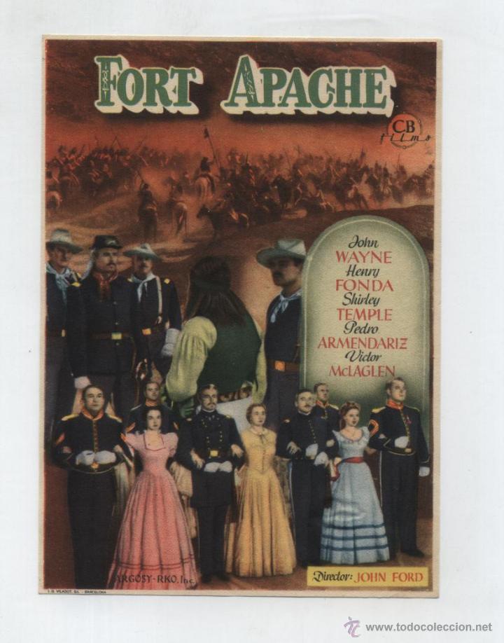Cine: Fort Apache. Sencillo grande de CB Films. &iexcl;IMPECABLE! - Foto 1